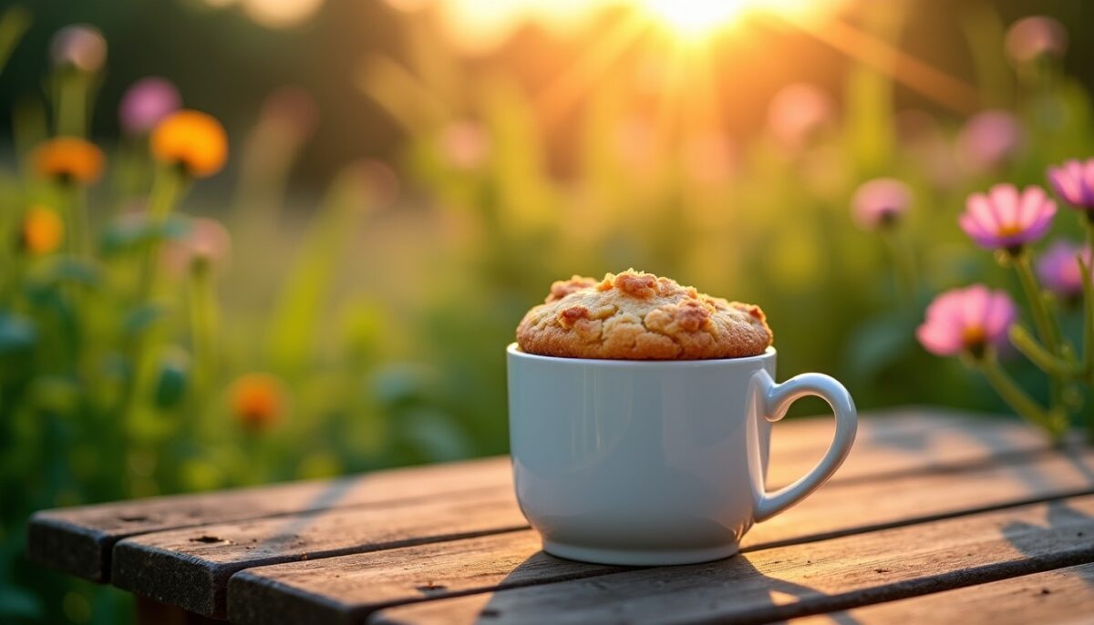 Mug cake nature express : la recette simple et rapide en seulement 5 minutes