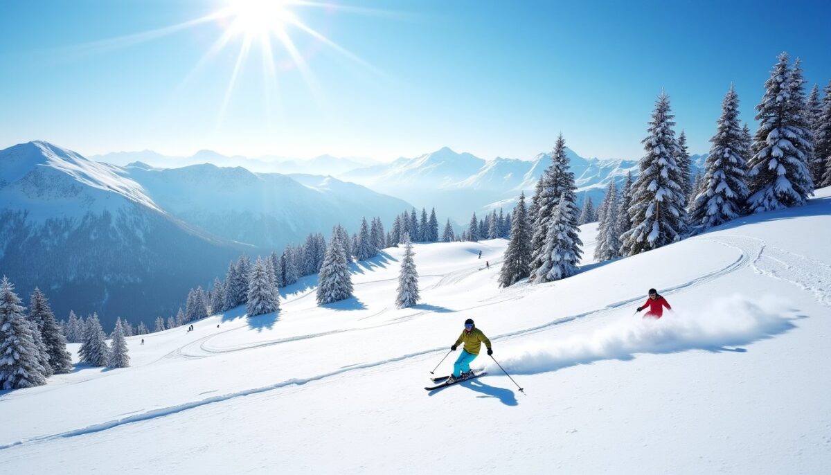 Albiez Montrond : suivez en direct les images exclusives des pistes de ski