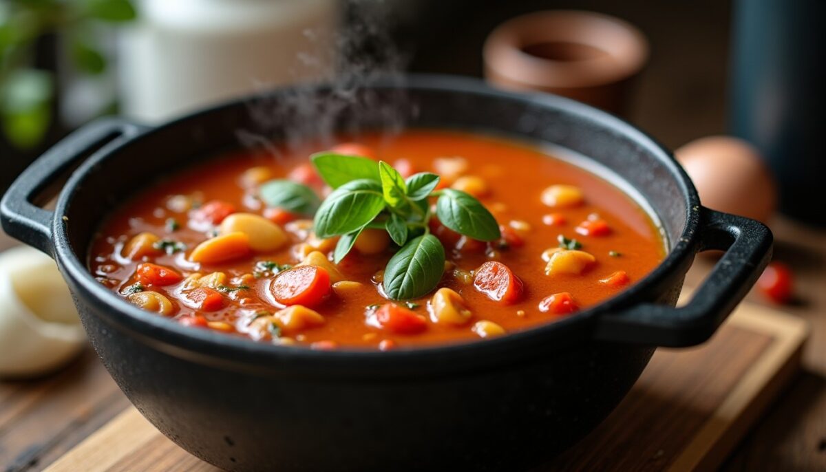Minestrone express : la recette italienne saine et savoureuse à préparer en un rien de temps